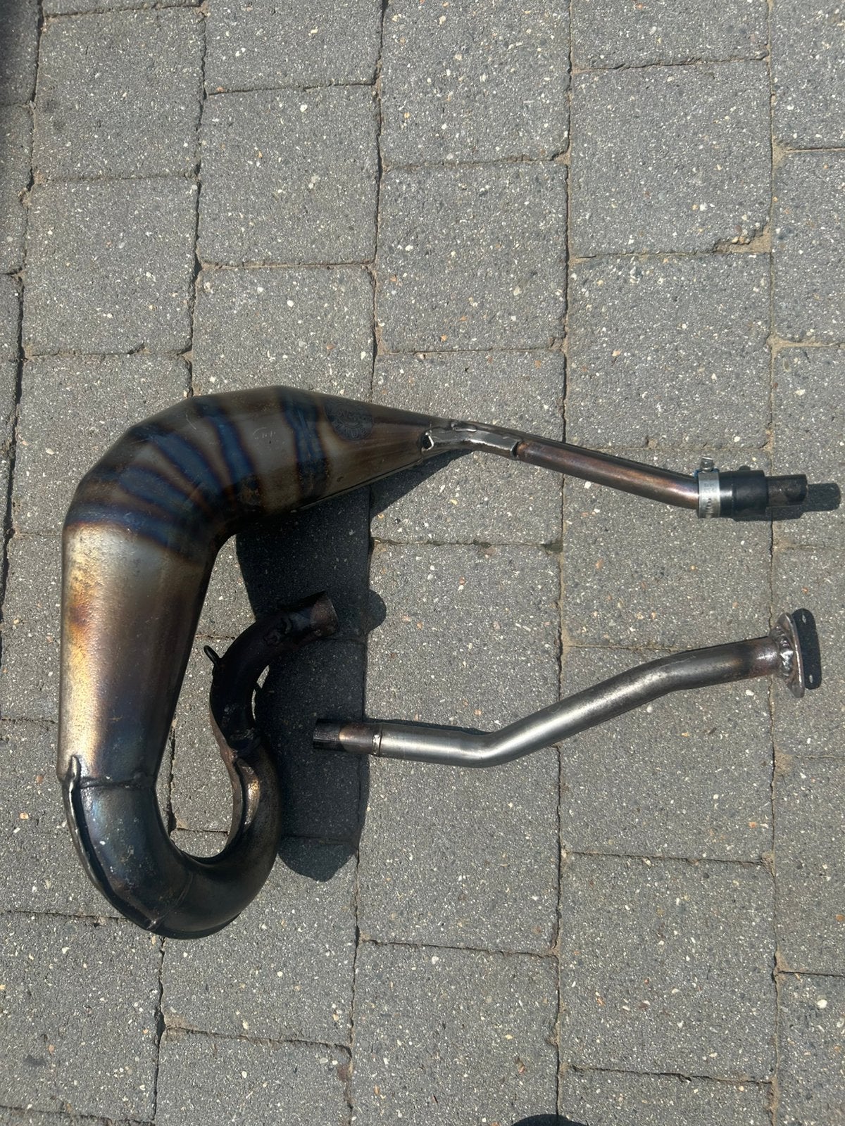 Derbi senda leovince uitlaat, Fietsen en Brommers, Ophalen