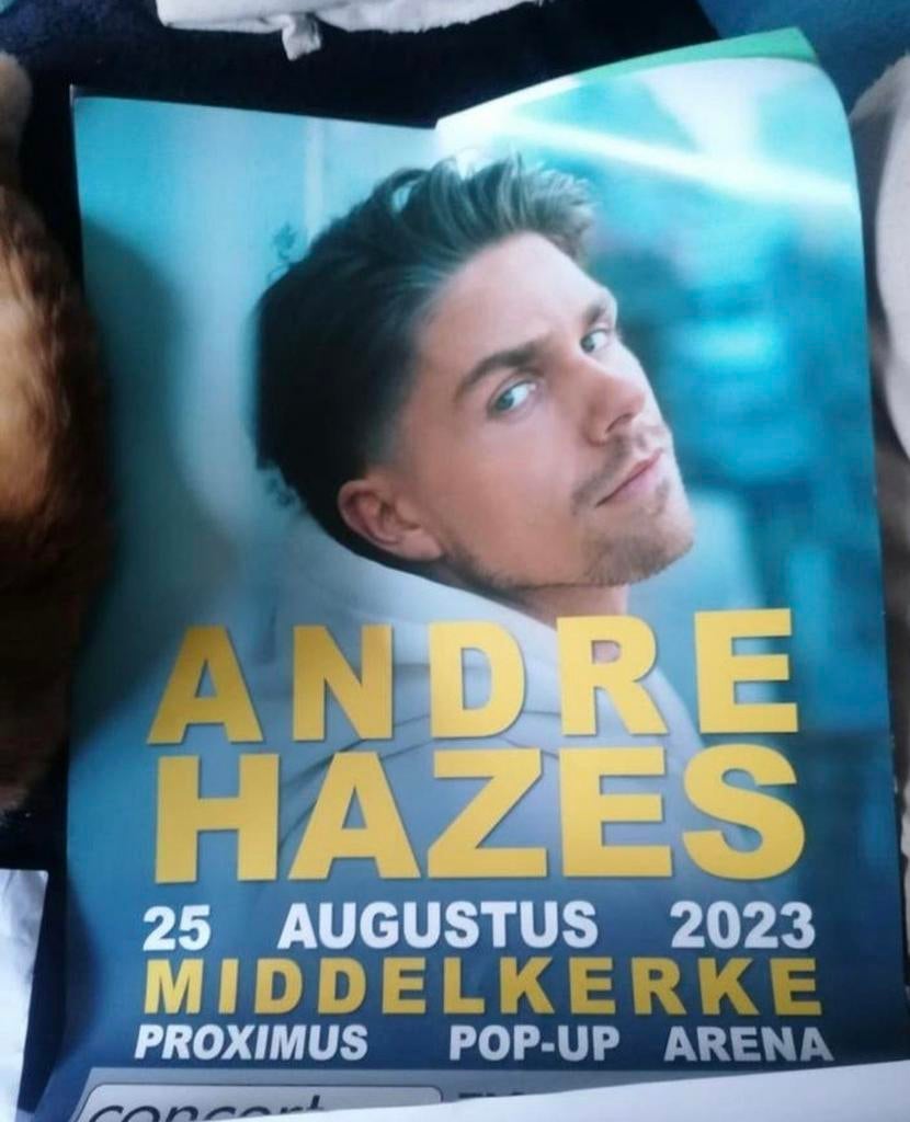 Poster affiche andré hazes junior, Ophalen of Verzenden