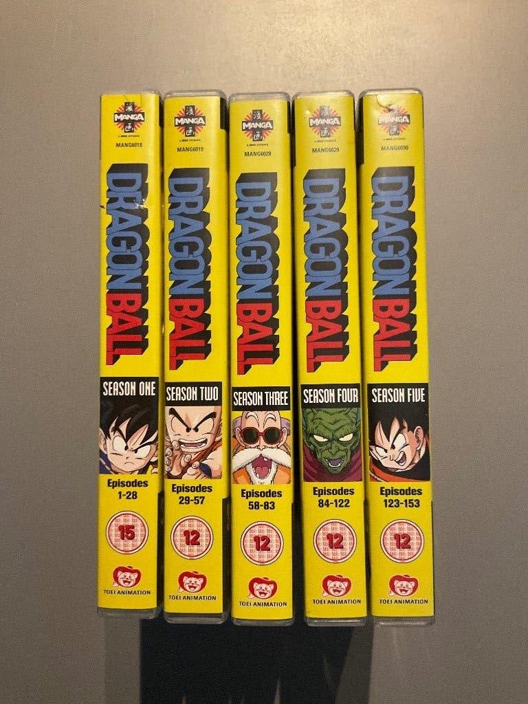 Dragonball, Cd's en Dvd's, Engels, Serie, Anime (Japans), Engels