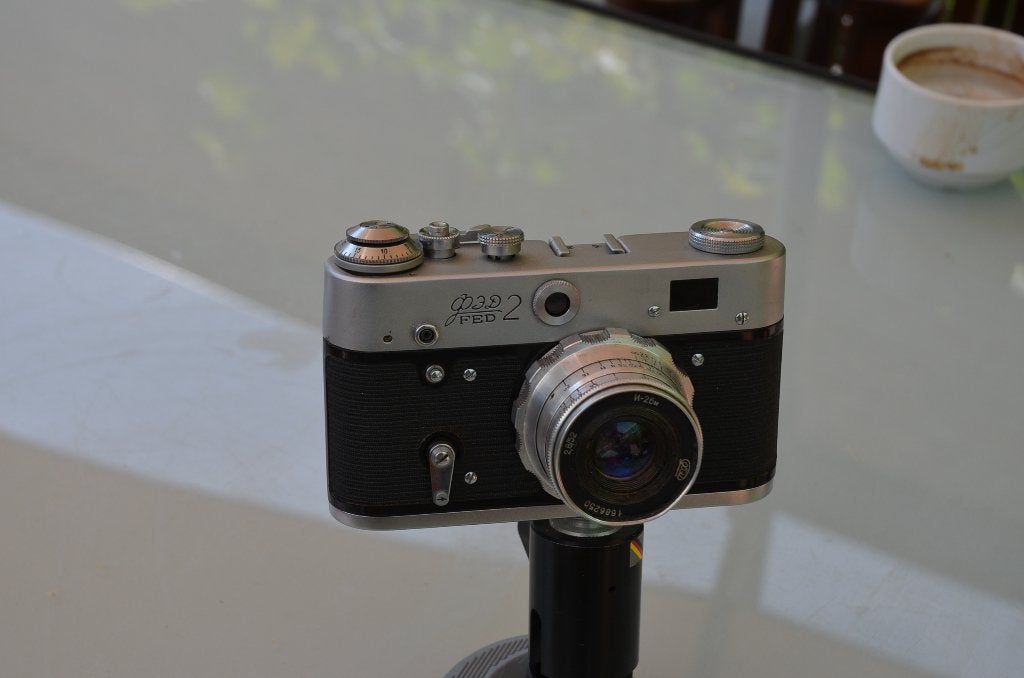 FED 2 Meetzoekercamera – Industar-26M 50mm f/2.8, Audio, Tv en Foto, Fotocamera's Analoog, Ophalen of Verzenden, Zo goed als nieuw