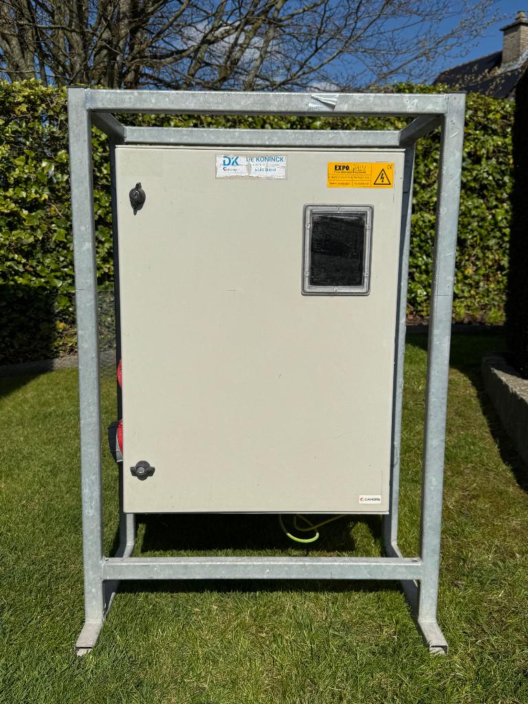 Expolight - werfkast 63A ( ZONDER 25D60 module ), Doe-het-zelf en Bouw, Elektriciteit en Kabels, Gebruikt, Overige typen, Ophalen