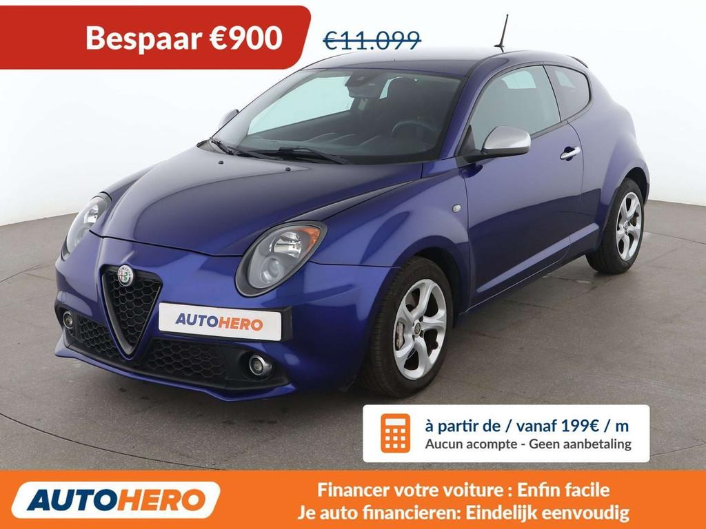 Alfa Romeo MiTo 1.4 Turbo Super (automatique), Achat, Cruise Control, 124 g/km, 1245 kg