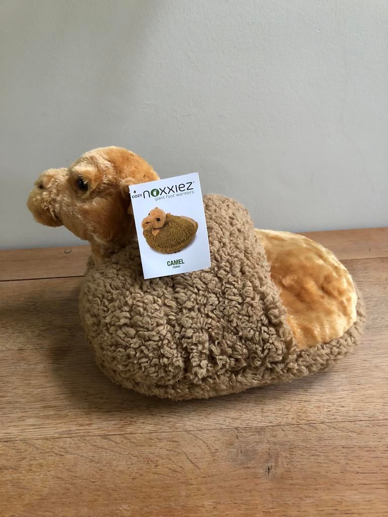 Cosy Noxxies voetenverwarmer Camel, Ophalen of Verzenden, Nieuw, Bruin, Pantoffels of Sloffen