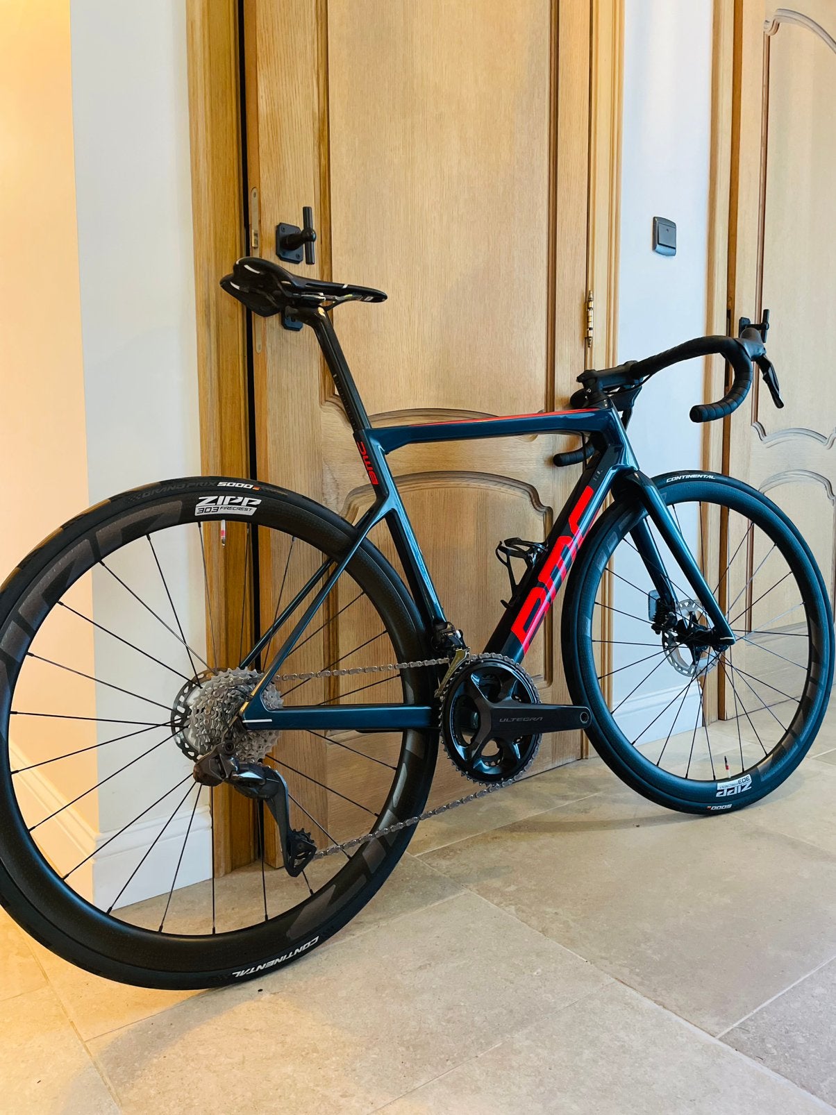 Bmc teammachine slr ultegra Di2 disque 12V zipp 303 54, Bmc, Carbone, Enlèvement ou Envoi, Bmc