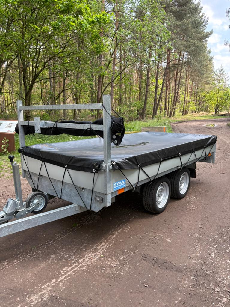 Syma aanhangwagen - 2T - met accesoires, Auto diversen, Aanhangers en Bagagewagens, Zo goed als nieuw, Ophalen