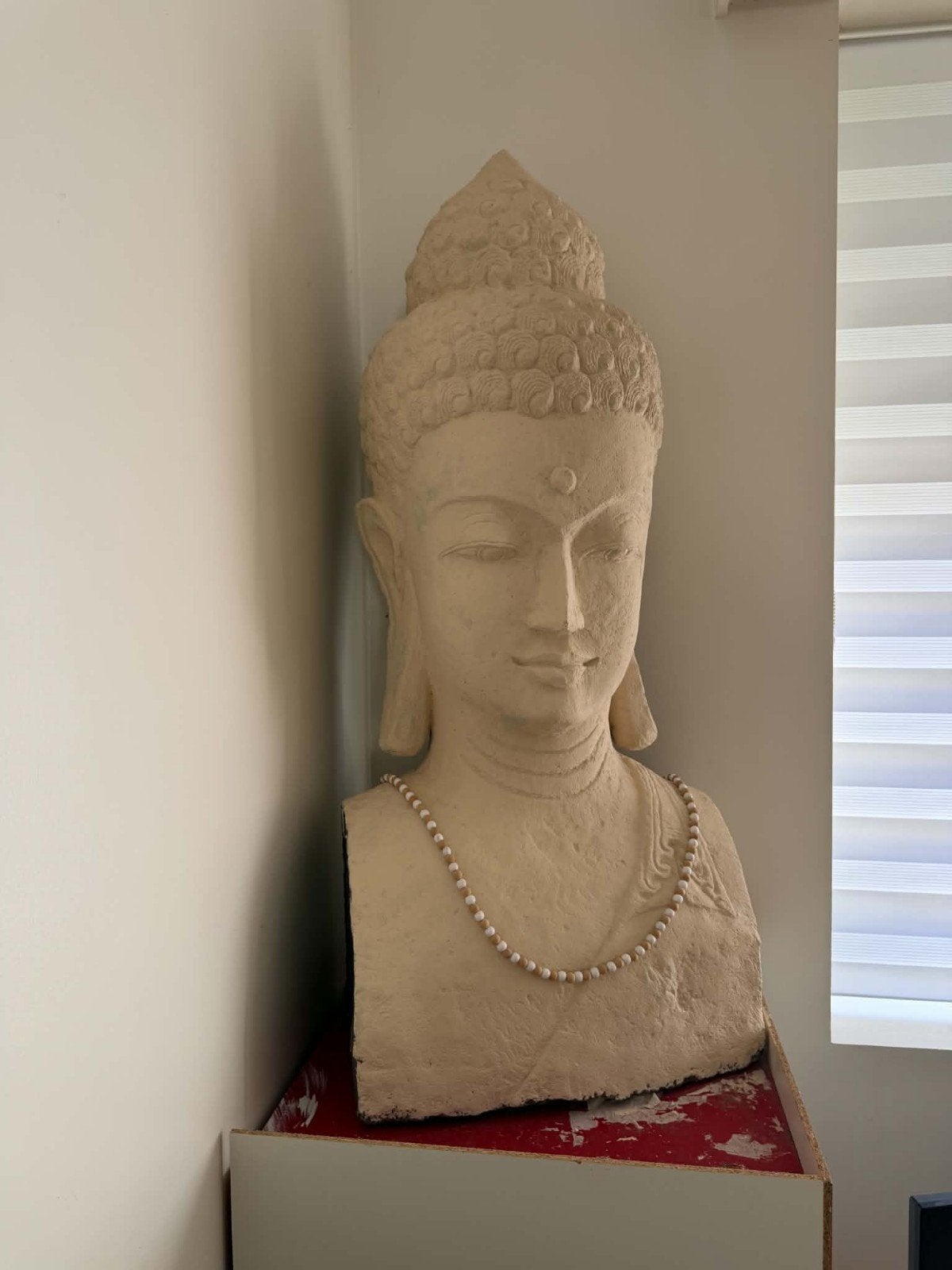grande statue en pierre Bouddha intérieur comme extérieur, Maison & Meubles, Enlèvement