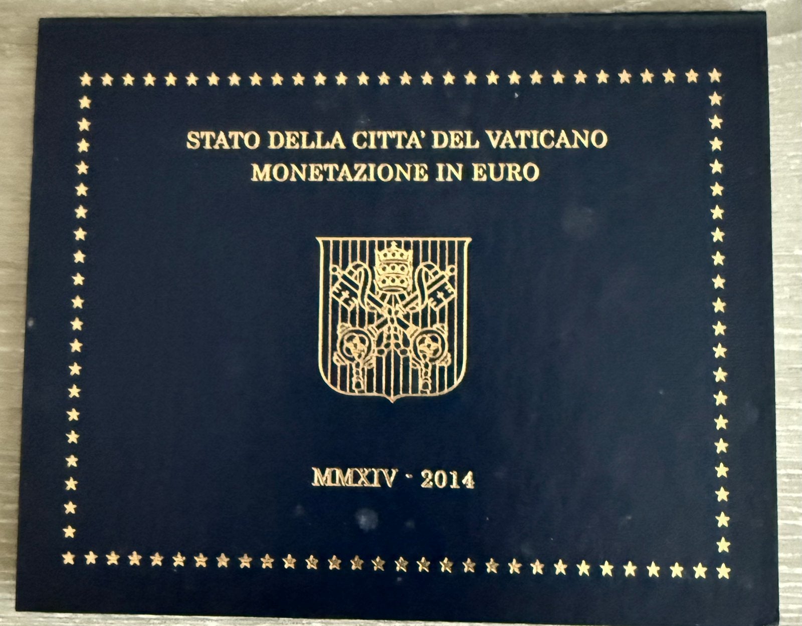 BU set 2014 vatican, Timbres & Monnaies, Enlèvement ou Envoi, Vatican, Autres valeurs, Série