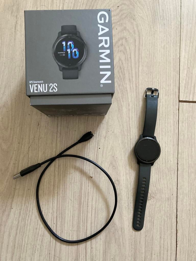 Garmin venu 2s smartwatch, Ophalen of Verzenden, Waterdicht, Conditie, Zo goed als nieuw