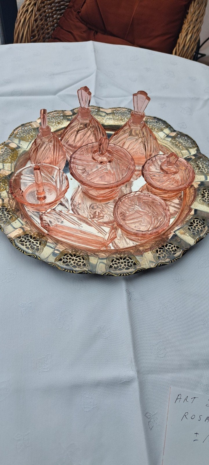 Art Deco-set van Rosaline, Antiek en Kunst, Ophalen of Verzenden