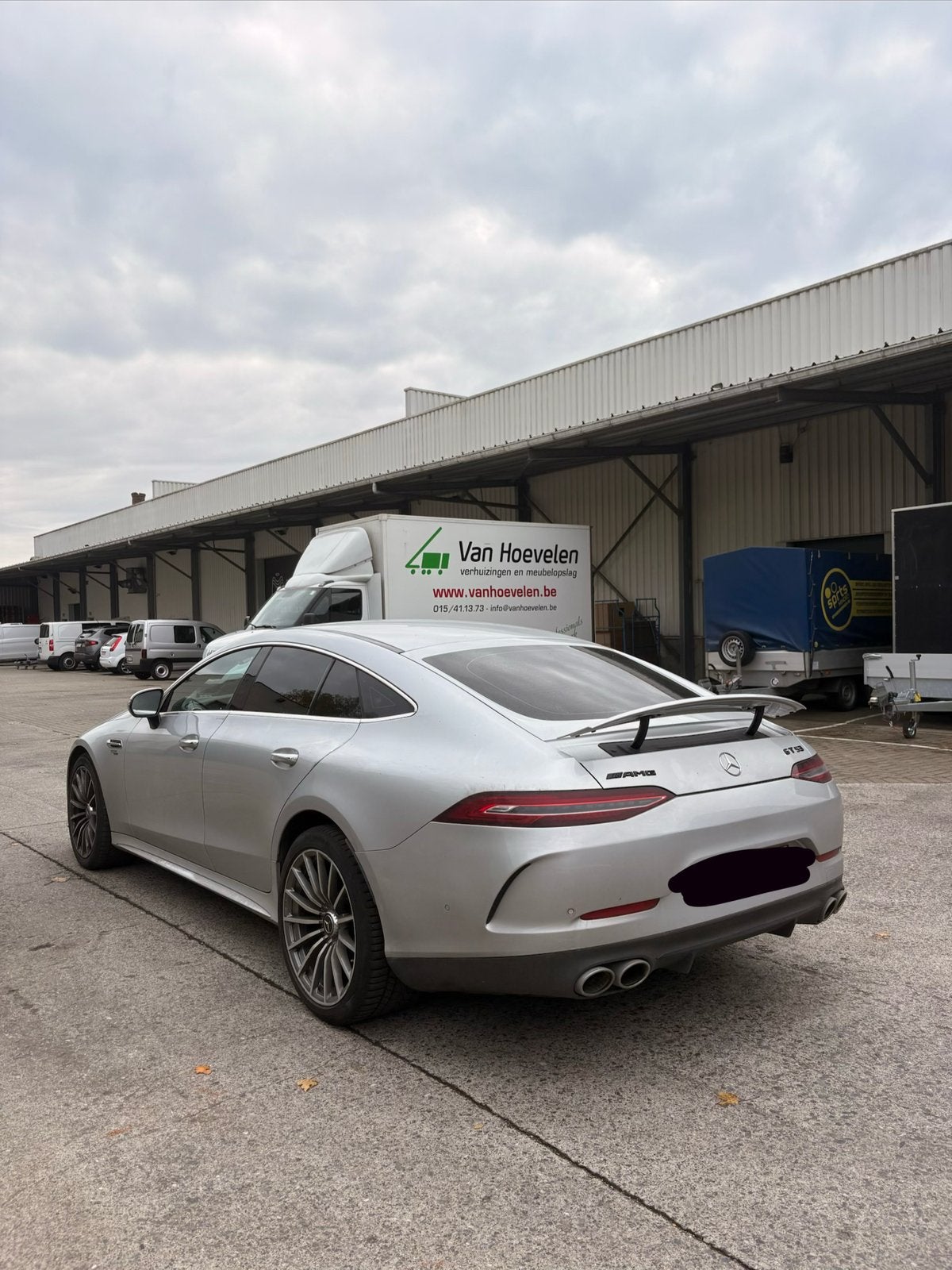 Mercedes GT43 AMG 4 MATIC+ Schadevoertuig, Automaat, 2995 cc, Leder, Bedrijf