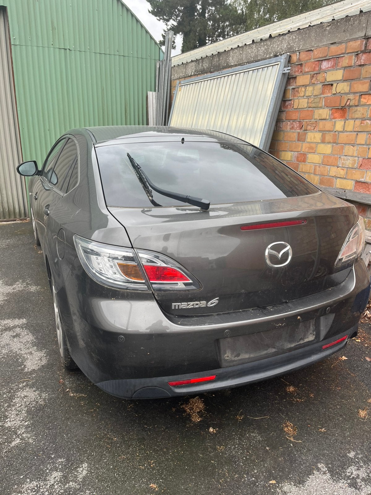 Mazda 6 2200 diesel bj 2011, Auto's, Mazda, Zwart, 4 cilinders, Leder, 5 deurs