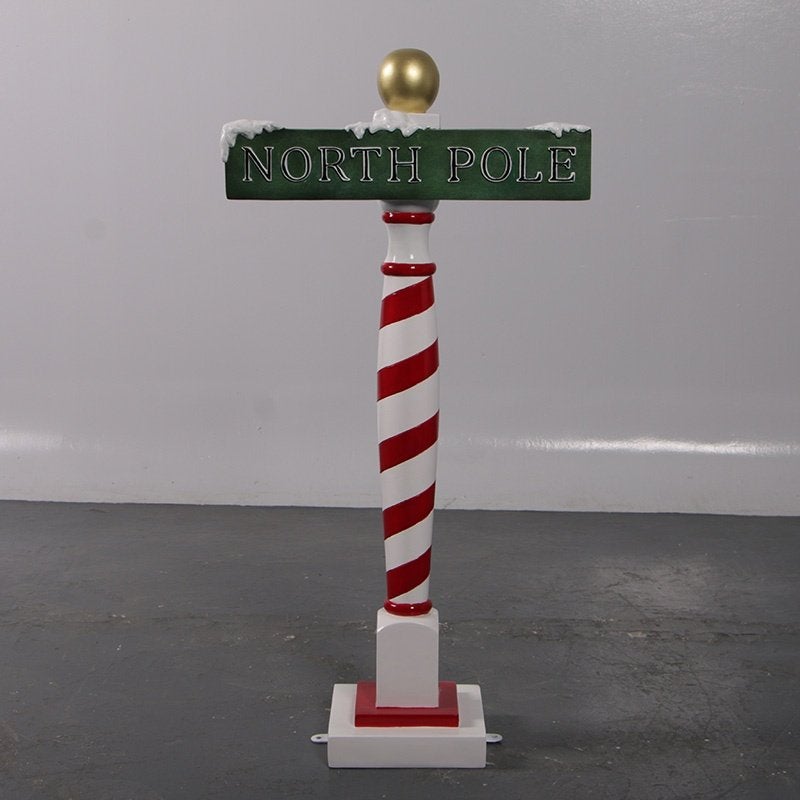 Noordpoolbord — de Kerstman, hoogte 180 cm, Diversen, Ophalen, Nieuw