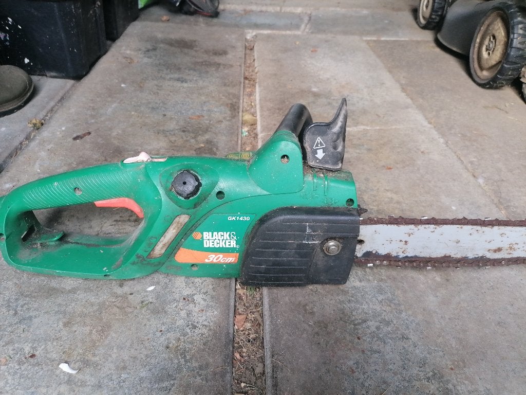 Kettingzaag Black en Decker, Tuin en Terras, Ophalen, Gebruikt, Elektrisch, Black&decker