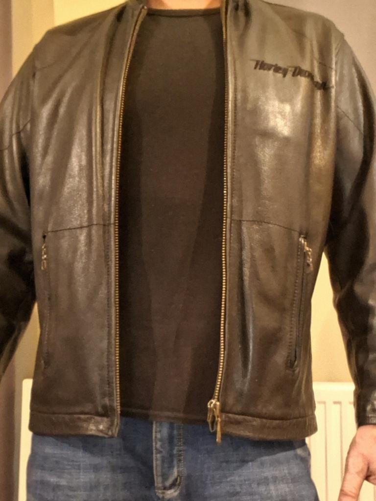 Originele lederen Harley Davidson vest, Enlèvement ou Envoi