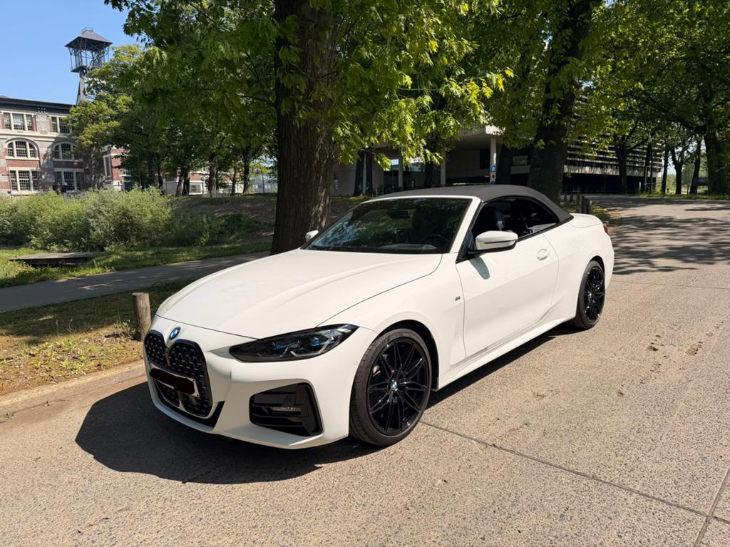 BMW 420i M-pakket !!!! Carbon afwerking, Auto's, BMW, Particulier, 4 Reeks, Alarm, Benzine, Cabriolet, 2 deurs, Automaat, Wit