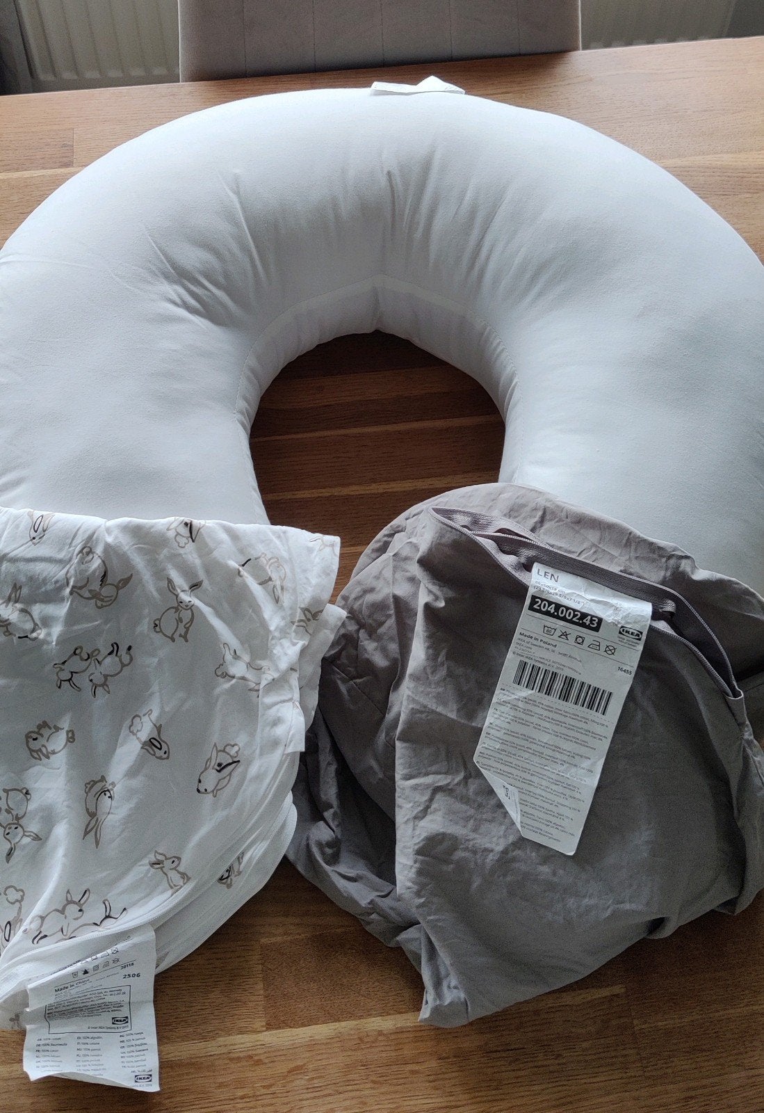 Borstvoedingskussen Ikea met twee hoezen, Ophalen, Overige merken, Wasbare/afneembare hoes, Voedingskussen
