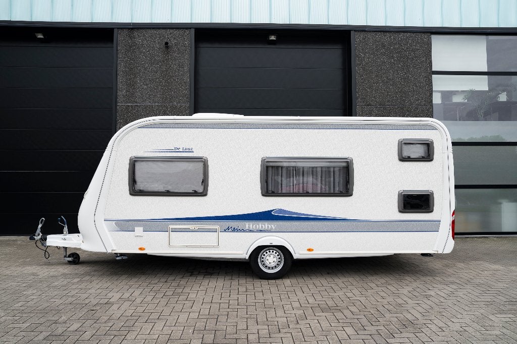 Hobby KMFE 500 De Luxe, Caravanes & Camping, Poêle, Hobby, Jusqu'à 6, Lit fixe