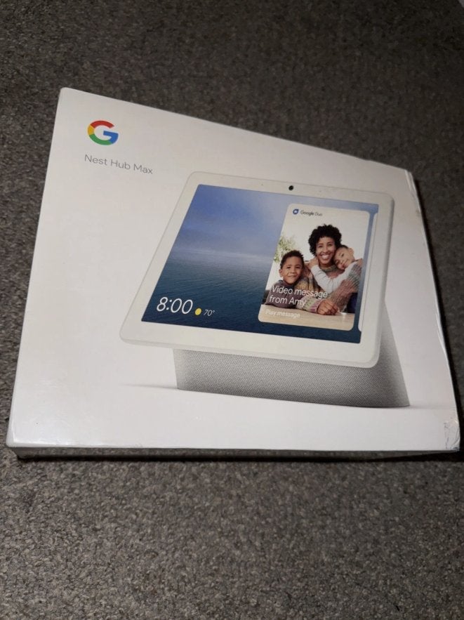 Google Nest Hub Max 10 inch smart display en smart speaker, 10 inch, Usb-aansluiting, Nieuw, Ophalen of Verzenden