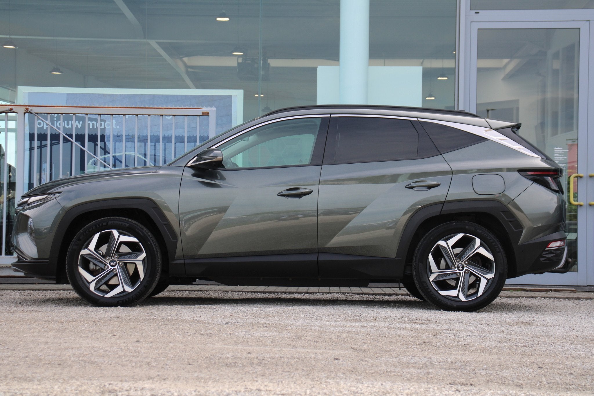 Hyundai Tucson 1.6T PHEV Shine 4WD 265PK *360CAM*LEDER*TREKH, Autos, Argent ou Gris, Achat, Euro 6, Entreprise