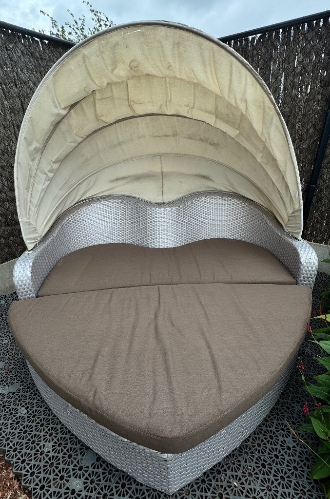 Tuinmeubel lounge, Jardin & Terrasse, Synthétique, Enlèvement, Utilisé, Sets de jardin