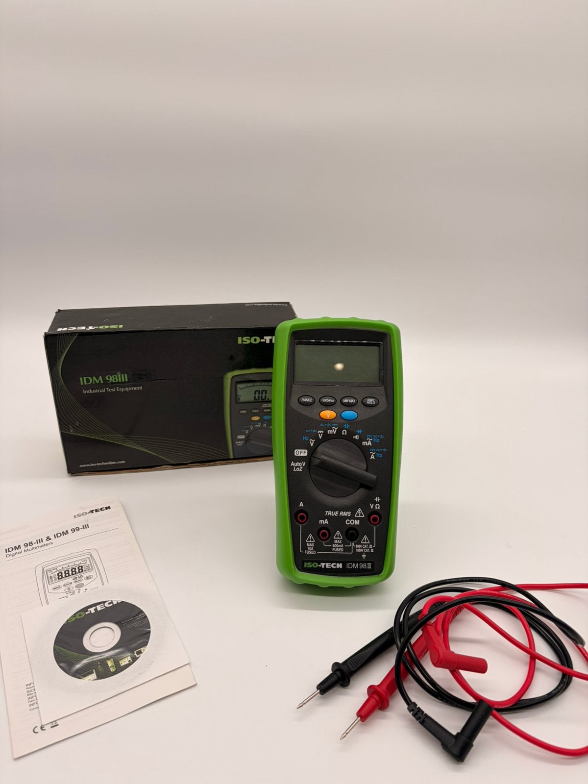 ISO-TECH IDM 98III True RMS digitale multimeter, Enlèvement ou Envoi, Comme neuf, Multimètre