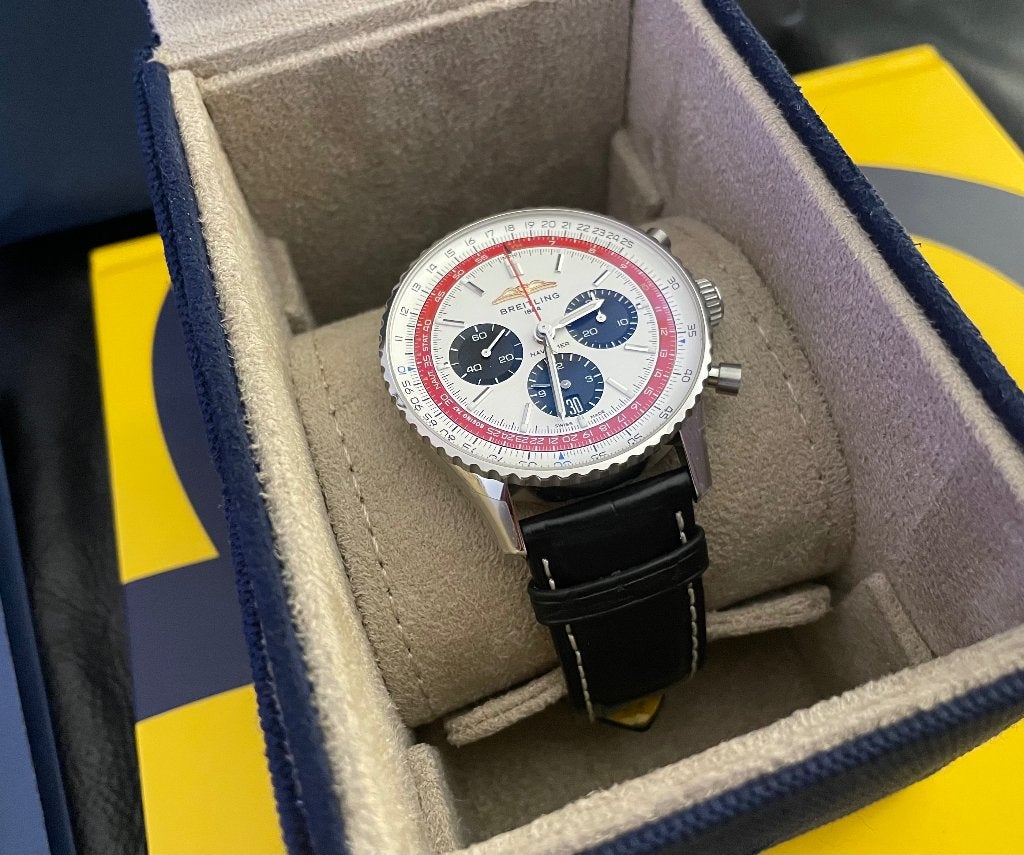 Breitling Navitimer 43 Limited Edition Boeing 747 Neuve, Bijoux, Sacs & Beauté, Montres | Hommes, Breitling, Cuir, Acier, Enlèvement