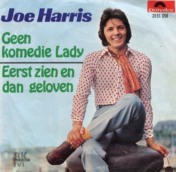 Joe Harris- Eerst zien en dan geloven, Vinyl singel, CD & DVD, Enlèvement ou Envoi, Comme neuf, Pop, Autres types