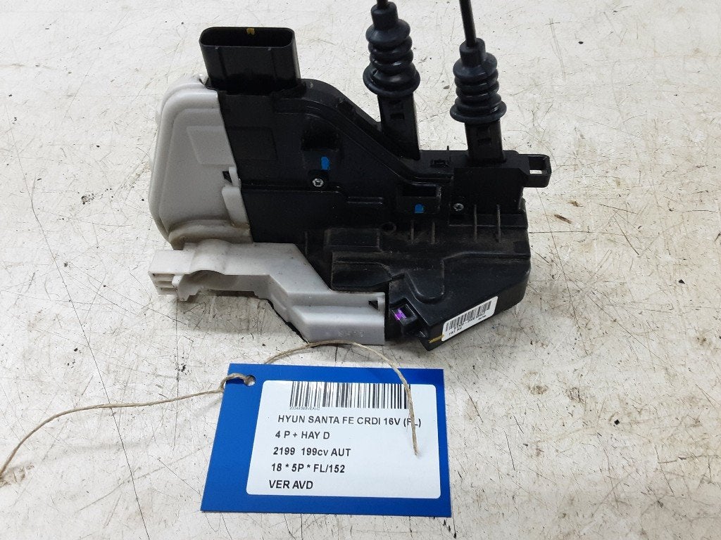 SERRURE DE PORTE AVANT DROITE Hyundai Santa Fe III (DM), Utilisé, Avant, Hyundai
