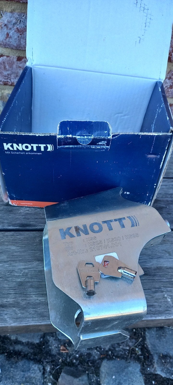 Knott disselslot, Ophalen of Verzenden, Zo goed als nieuw