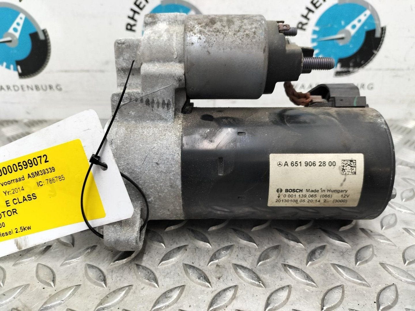 MERCEDES E CLASS STARTMOTOR 2014, Ophalen of Verzenden, Gebruikt, ARN erkend