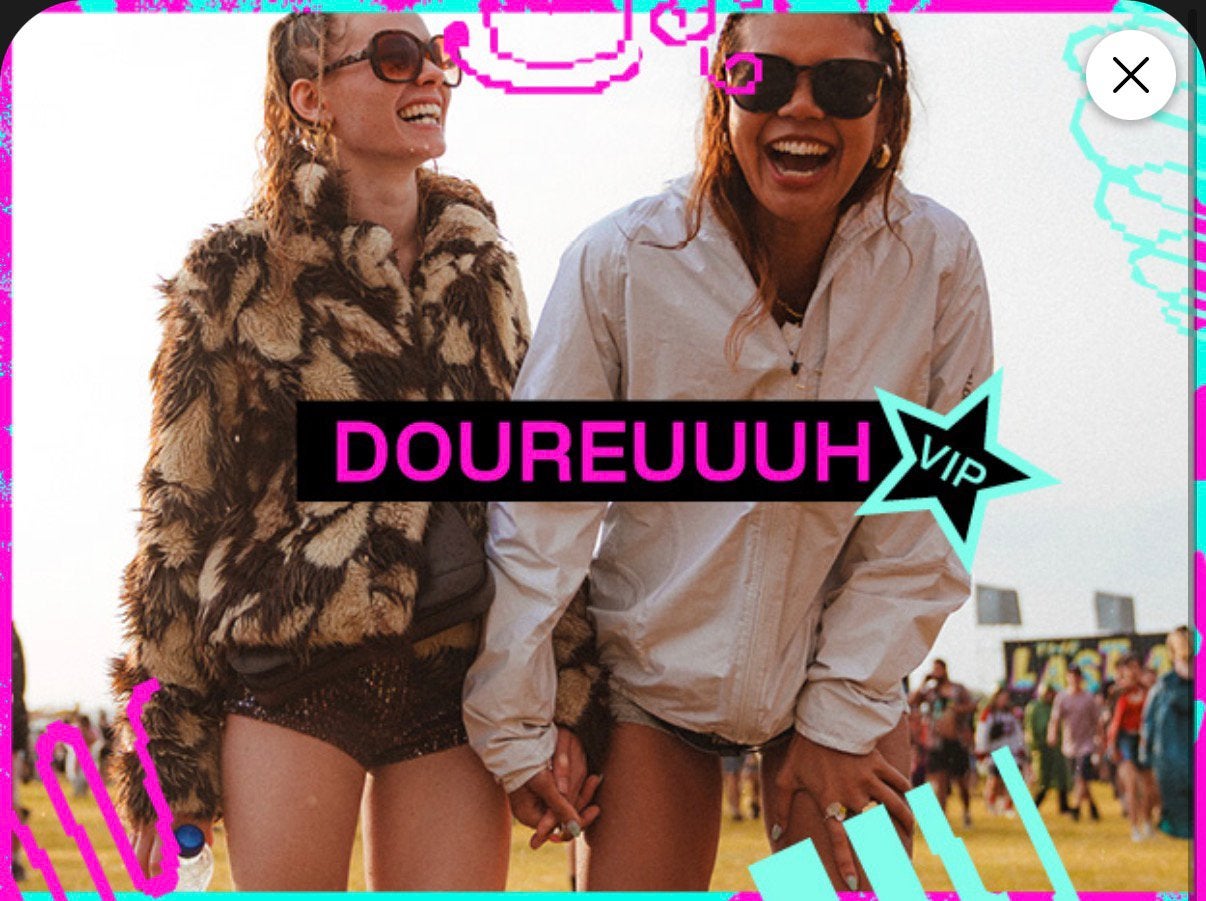 5-daags VIP Dour festivalticket, Eén persoon, Meerdaags