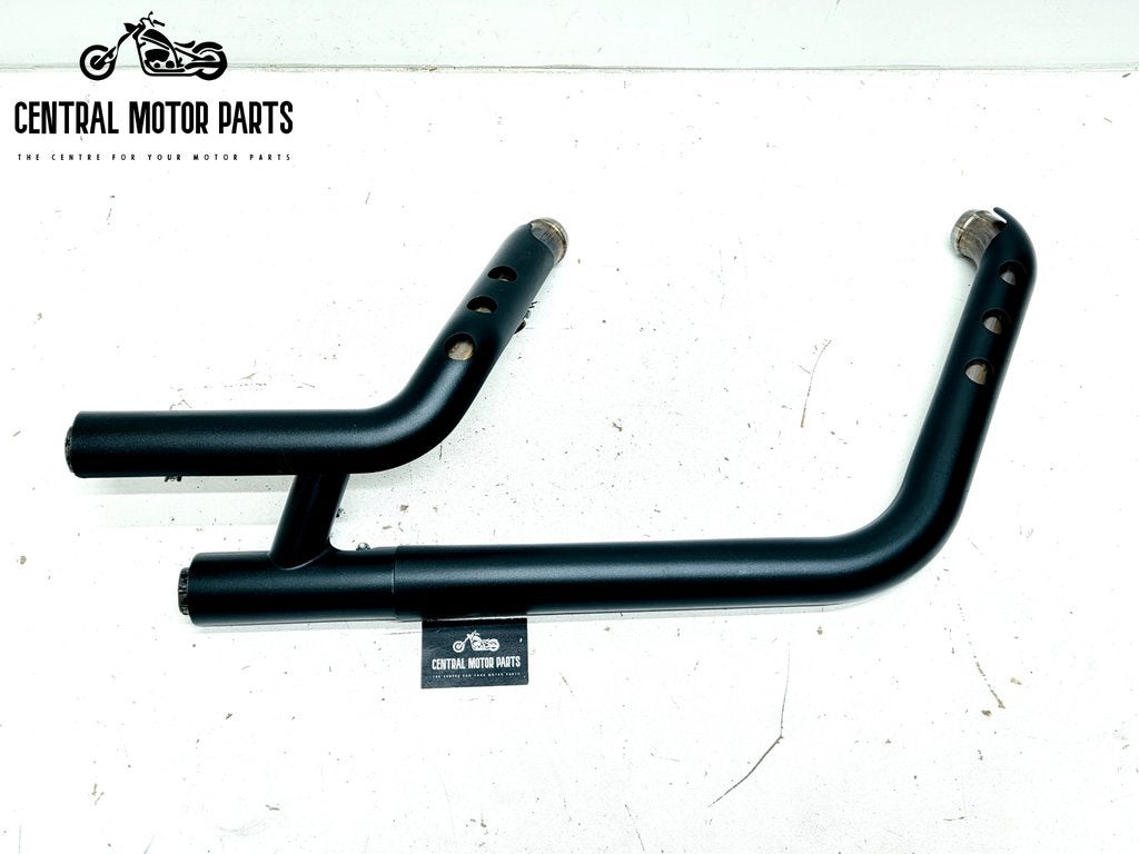 Uitlaat bocht + hitte schilden Street Bob-Low Rider 18-24, Motoren, Ophalen of Verzenden, Nieuw