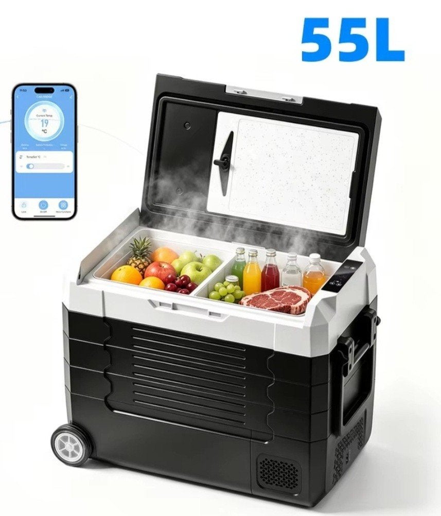 Compressor Frigo / Koelbox / Vriezer 55 liter, Caravans en Kamperen, Koelboxen, Ophalen, Nieuw, Koelbox, Compressor