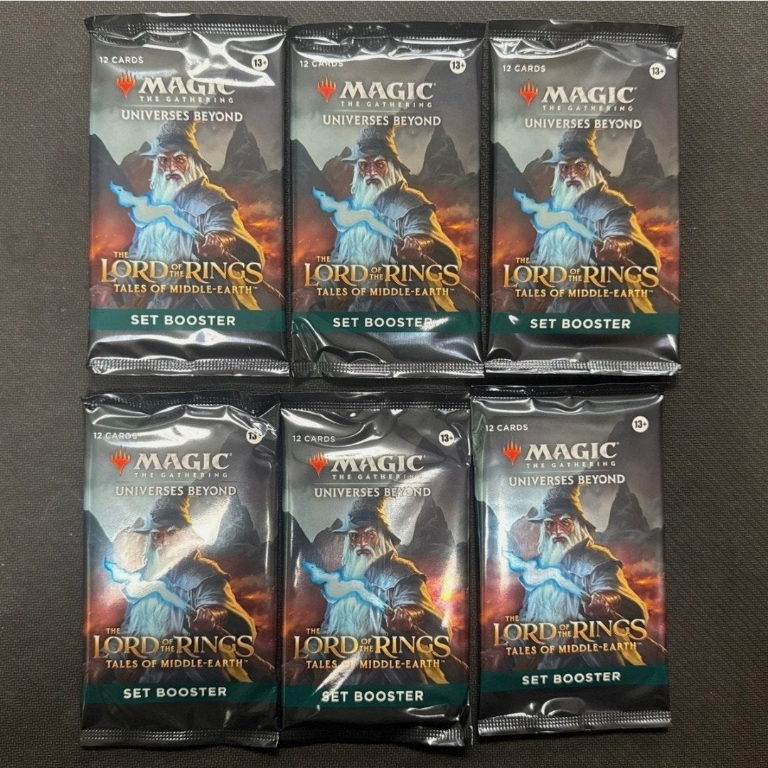 The lord of the rings set boosters, Enlèvement ou Envoi, Neuf, Booster, Foil
