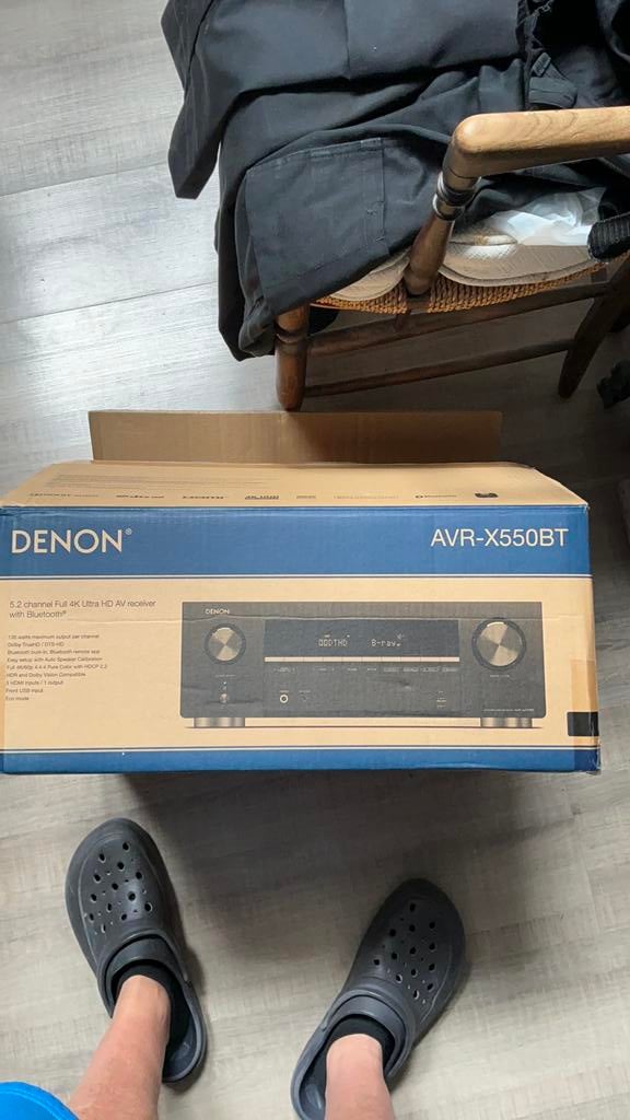 Denon AVR-X550BT, Audio, Tv en Foto, Versterkers en Ontvangers, Ophalen, Denon