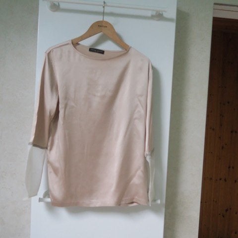 Blouse zijde roze detail mouw Fabiana Filippi mt 38 (it 42), Kleding | Dames, Maat 38/40 (M), Nieuw, Ophalen of Verzenden, Roze