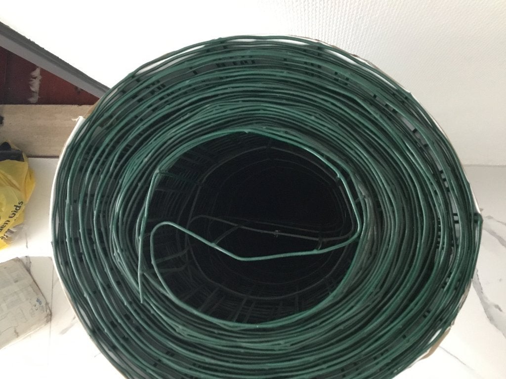 Tuinhek nieuw + - L 20 meters x H 1 meter 50cm, Enlèvement, Neuf, Fer, Porte du jardin