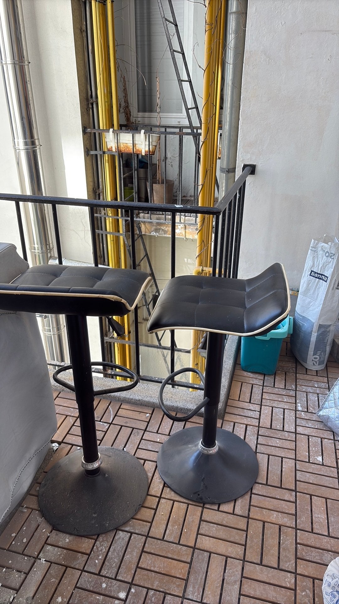tabouret de bar., Huis en Inrichting, Ophalen, Kunststof, Gebruikt, 90 cm of meer
