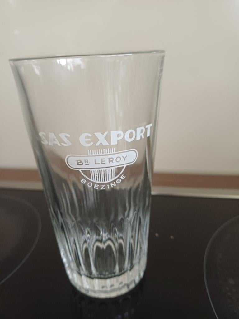 SAS EXPORT, Verzamelen, Ophalen of Verzenden, Bierglas