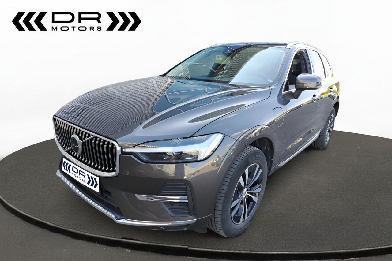 Volvo XC 60 T6 PHEV - INSCRIPTION - TREKHAAK, Autos, Volvo, Argent ou Gris, Euro 6, 0 kg, Noir