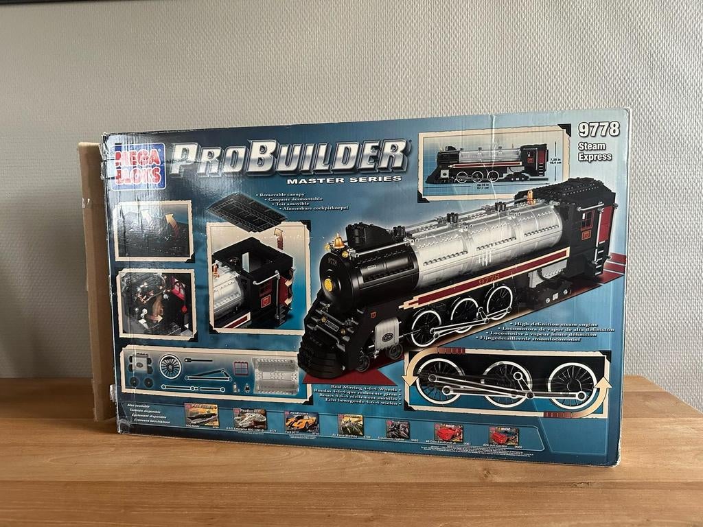 Bouwpakket trein : pro builder, Ophalen of Verzenden