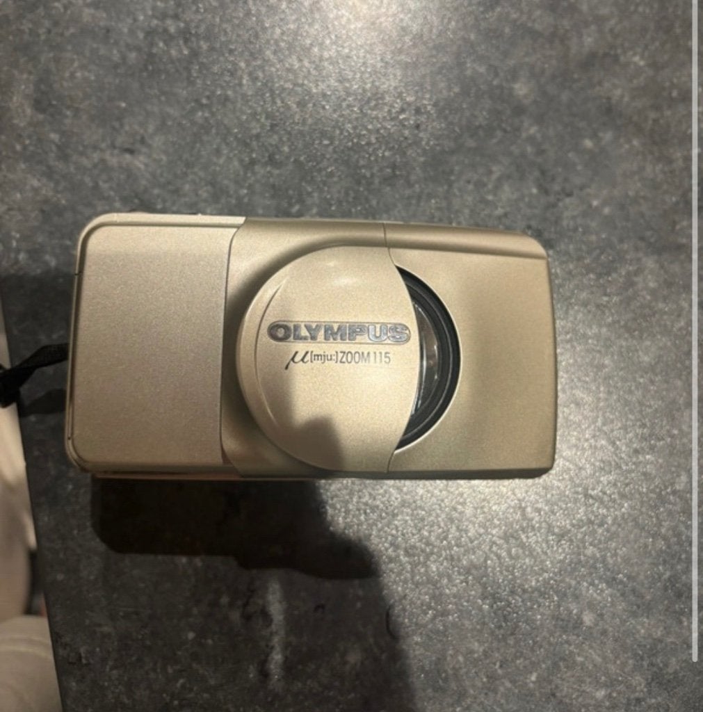 Olympus mju zoom 115, Audio, Tv en Foto, Fotocamera's Analoog, Verzenden, Gebruikt, Olympus