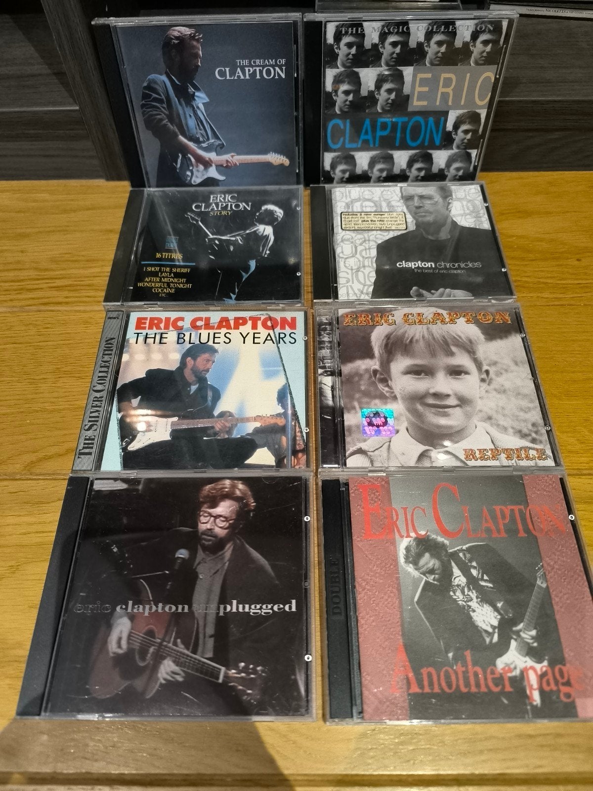 CD Éric Clapton, Enlèvement ou Envoi, Utilisé, Coffret