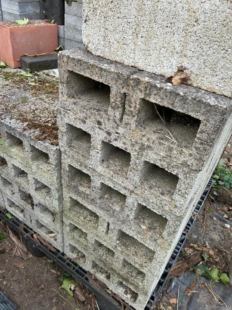 Bouw stenen, Tuin en Terras, Ophalen, Zo goed als nieuw
