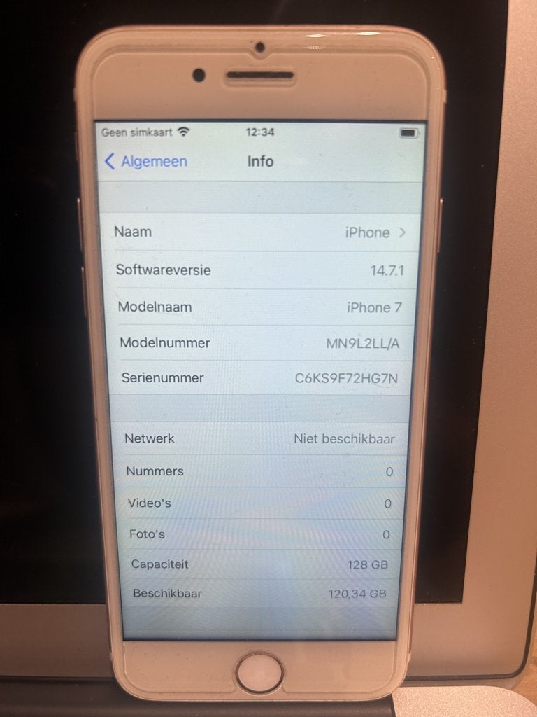 iPhone 7 128 GB, Ophalen, 73 %, Roze, IPhone 7