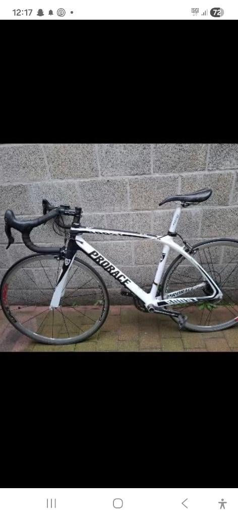 Koersfiets, Overige materialen, Gebruikt, 10 tot 15 versnellingen, Velgrem