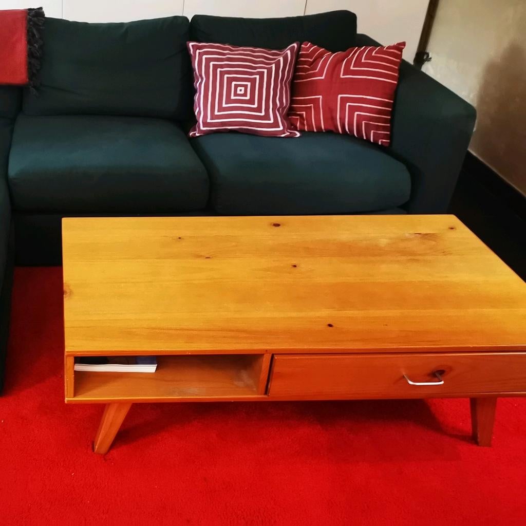 Vintage houten salontafeltje, Ophalen