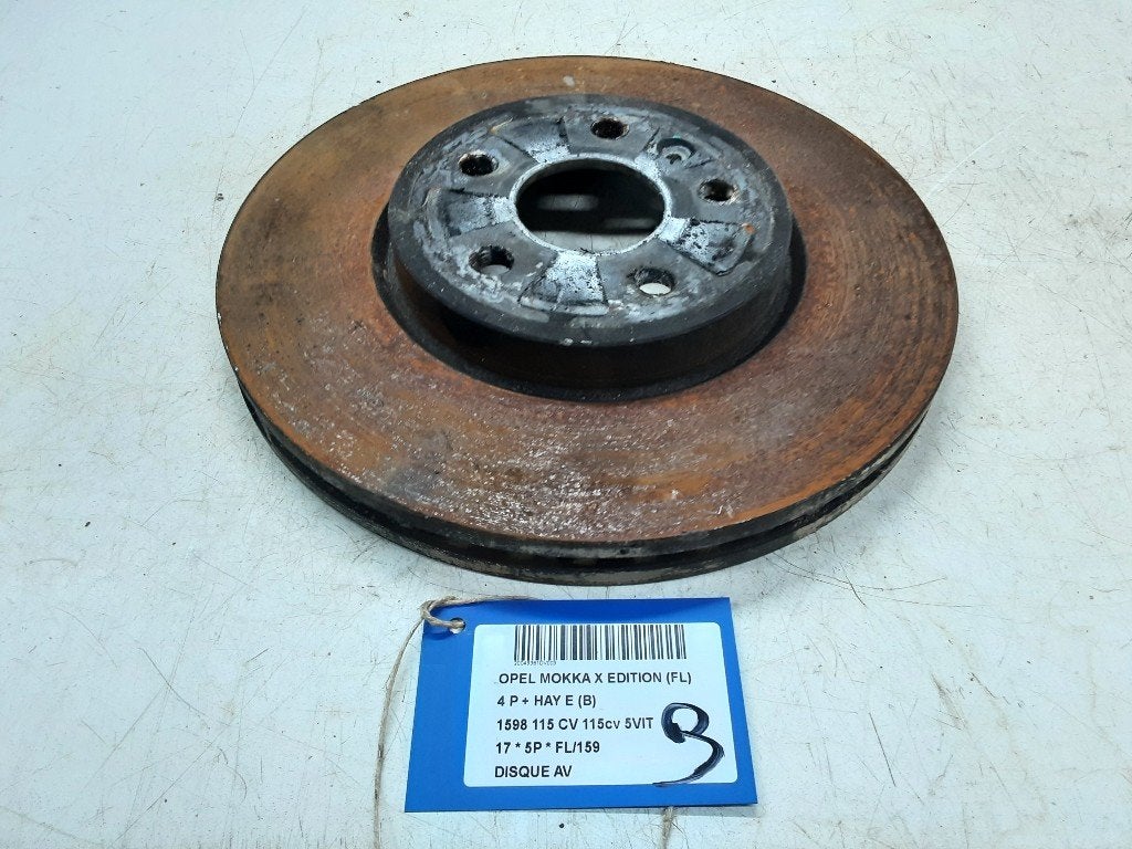 FREIN DISQUE AVANT Opel Mokka / Mokka X (01-2012/12-2019), Opel, Opel Automobile GmbH, Utilisé, Kontakt-opel@opel.com
