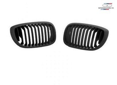 Grille mat zwart nieuw BMW 3 serie E46 coupe cabrio na 2003-, Neuf, -, -, Enlèvement ou Envoi