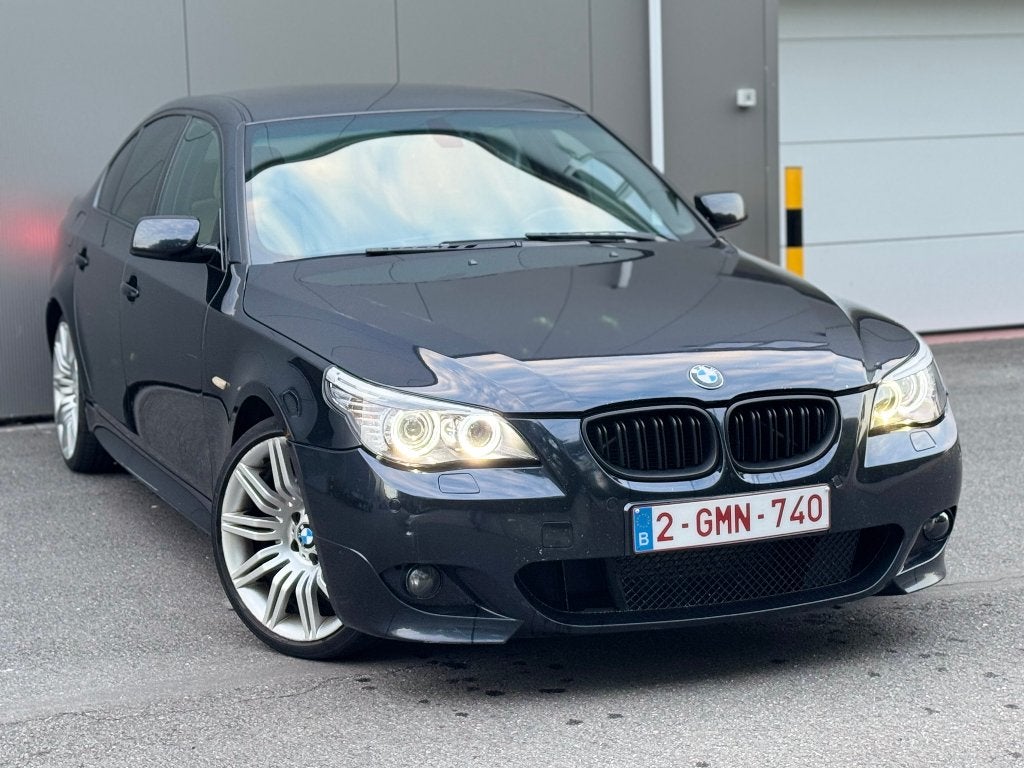 Bmw E60 525D || 3.0Diesel || M-Pakket Automaat|| 2007 LCI, Autos, Cuir, Beige, Entreprise, 5 portes